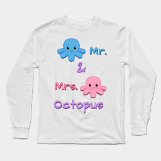 Mr. and Mrs. Octopus Long Sleeve T-Shirt